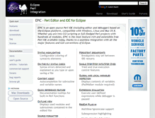 Tablet Screenshot of epic-ide.org